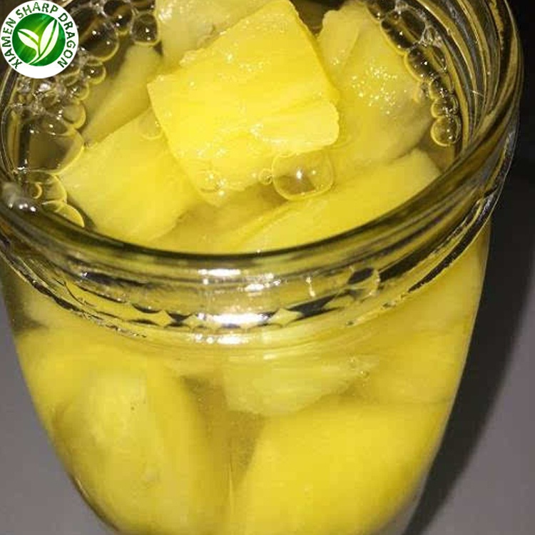 canned dice pineapple slices